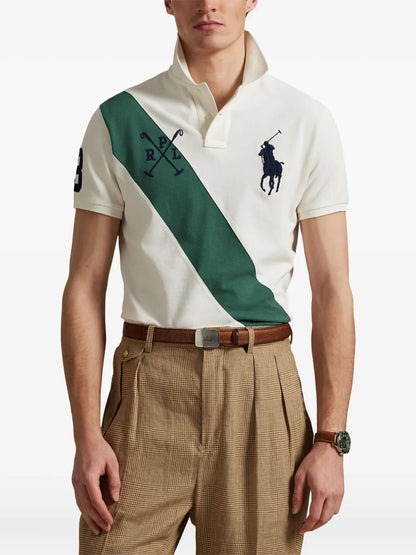 Camisa polo com motivo de pônei