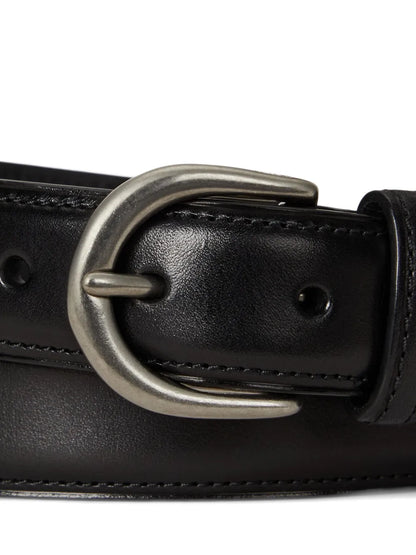 cinto de fivela de couro