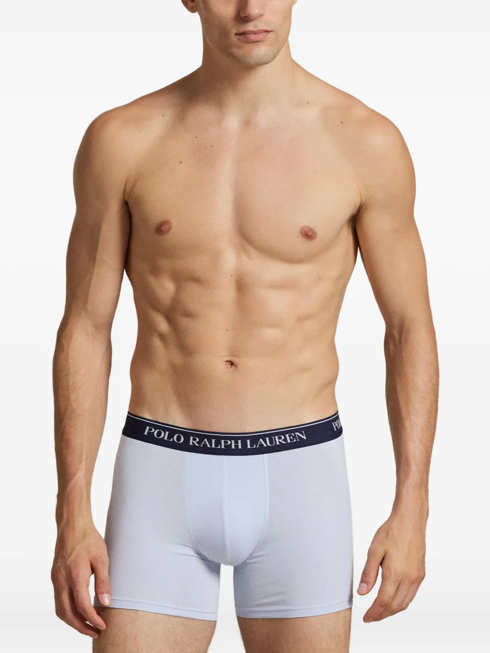 boxers com cós com logotipo (pacote com três)