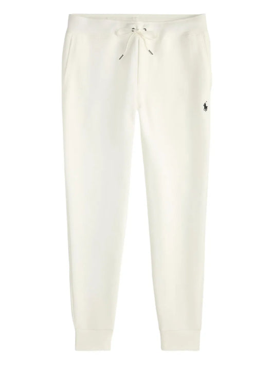 calças de treino de malha dupla